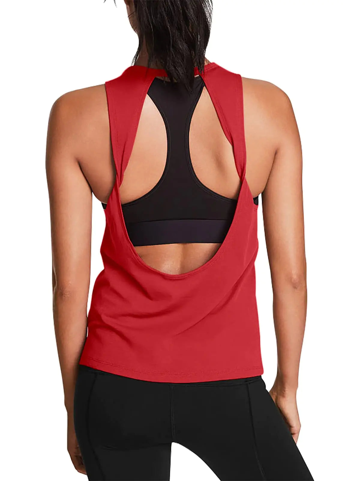 Backless Workout Tank Tops Women