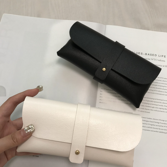 Leather Unisex Sunglasses Case