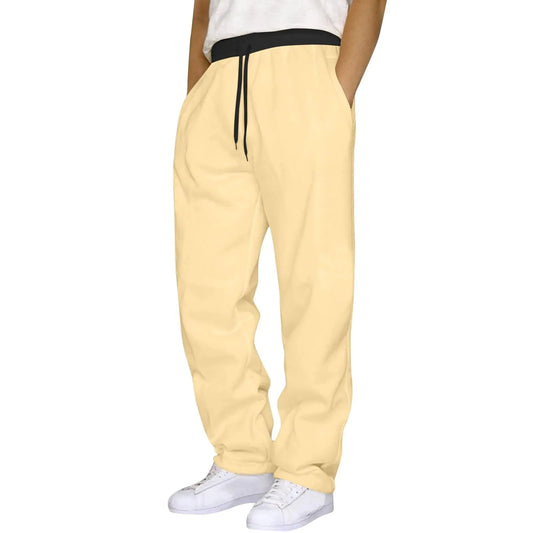 Men Jogger Yoga Sweatpants Khaki Pants