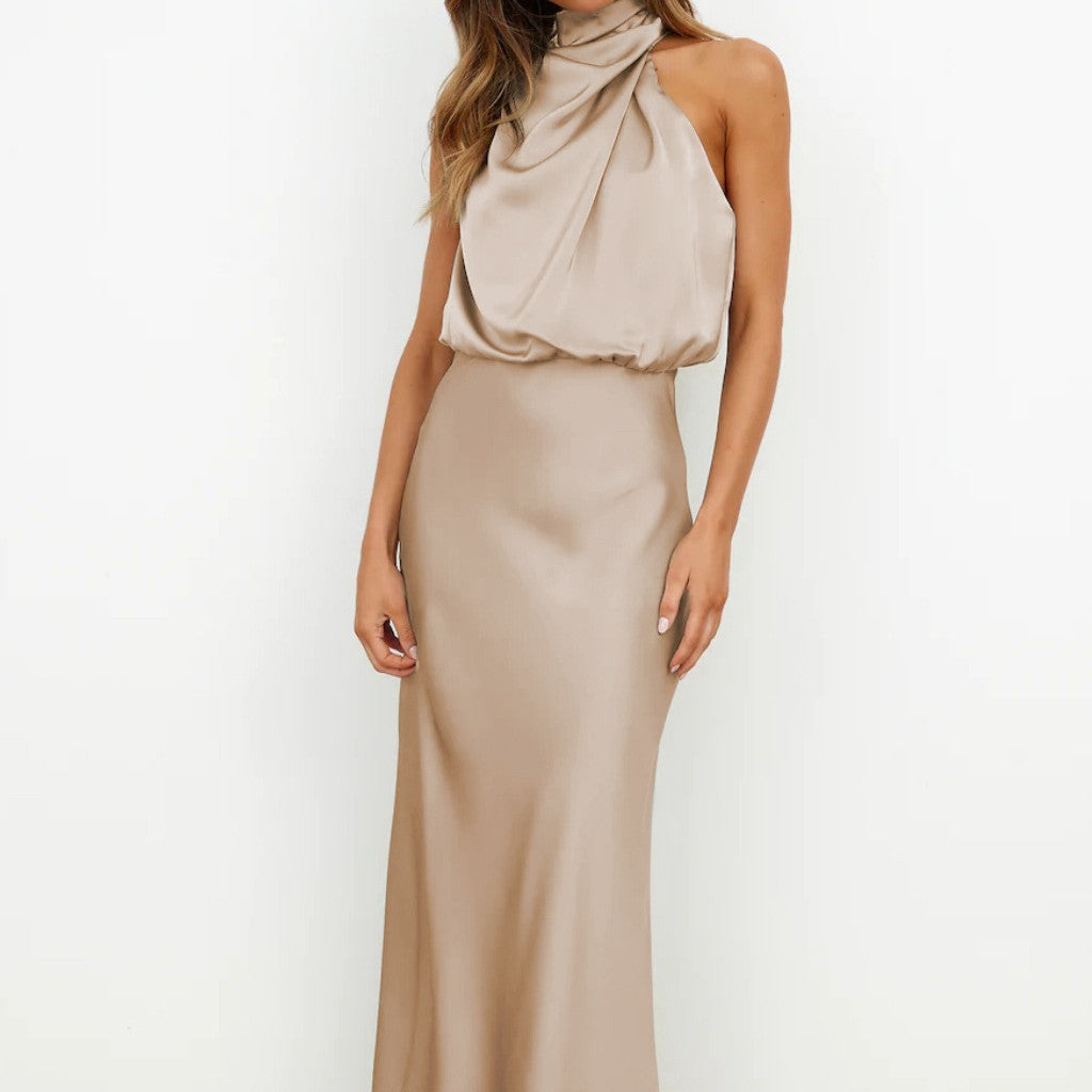 Elegant Sleeveless Party Dress Lady - StyleByMistique