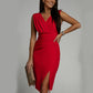 Summer V Neck Sleeveless Split Dress
