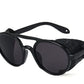 Windproof Big Frame Steampunk Sunglasses