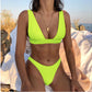 Multicolor Fluorescent Bikini Set - StyleByMistique