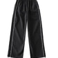 Wide Leg Straight Trouser