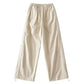 Wide Leg Straight Trouser