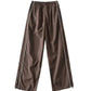 Wide Leg Straight Trouser