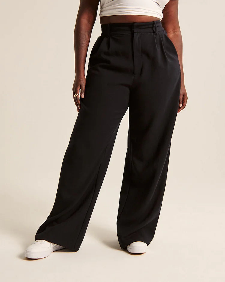 Wide-Leg Pant Suit- pant suit.. - StyleByMistique