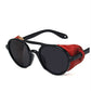 Windproof Big Frame Steampunk Sunglasses