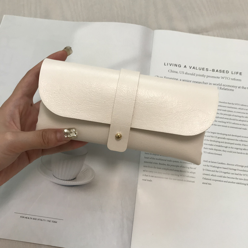 Leather Unisex Sunglasses Case
