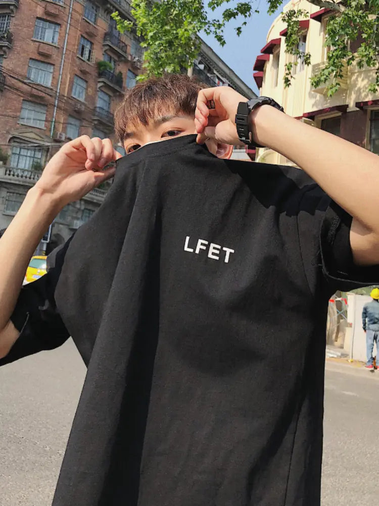 Korean Style Casual T-shirts for Men - Summer Chic Tops