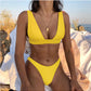 Multicolor Fluorescent Bikini Set - StyleByMistique