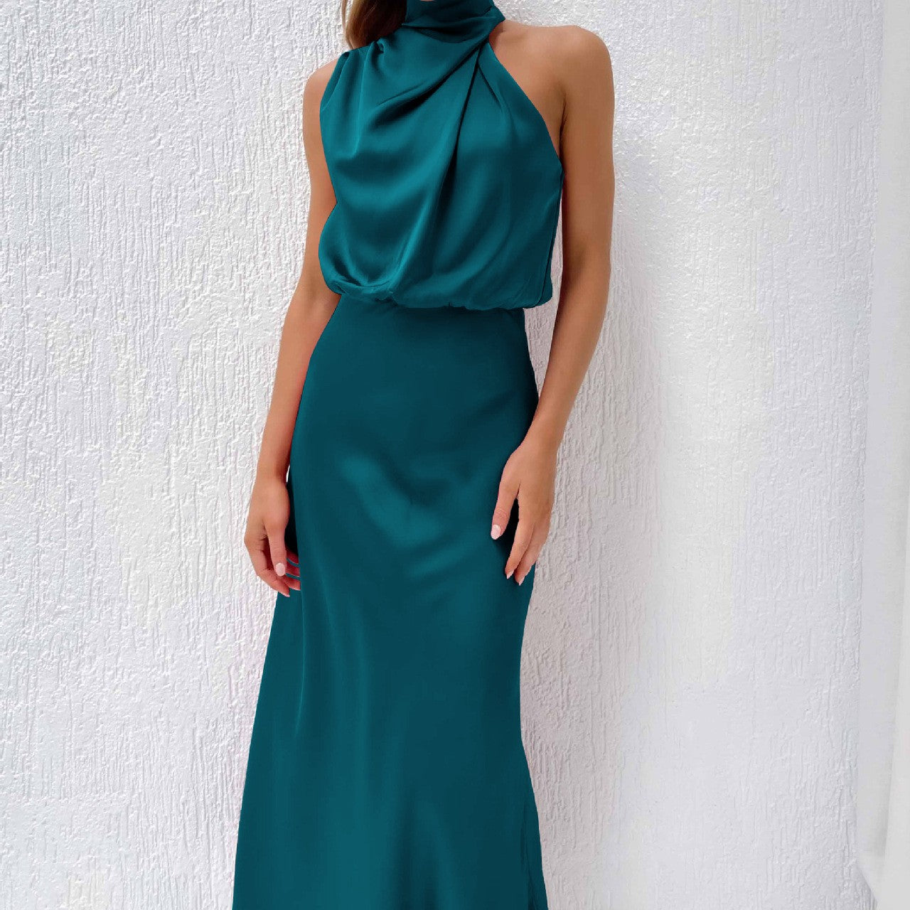 Elegant Sleeveless Party Dress Lady - StyleByMistique