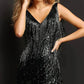 Tassel  Elegant Deep V Camisole Gown Dress For Women