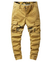 Ebossy cargo pants yellow ripstop