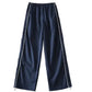 Wide Leg Straight Trouser