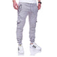 Striped Pleated Casual Sports Pants for Men - StyleByMistique