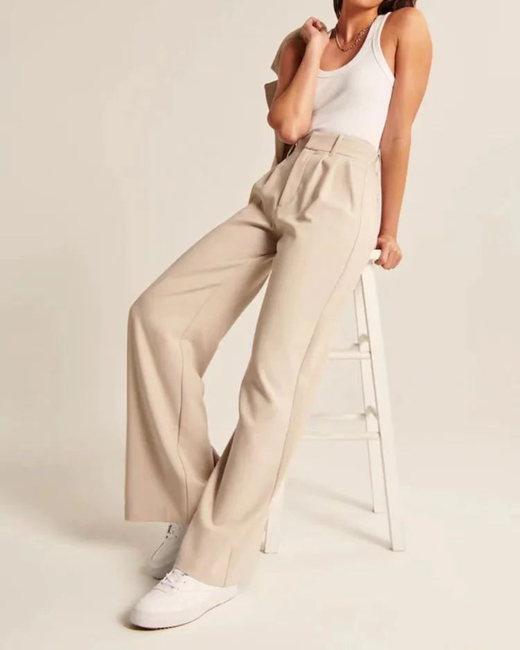 Wide-Leg Pant Suit- pant suit.. - StyleByMistique