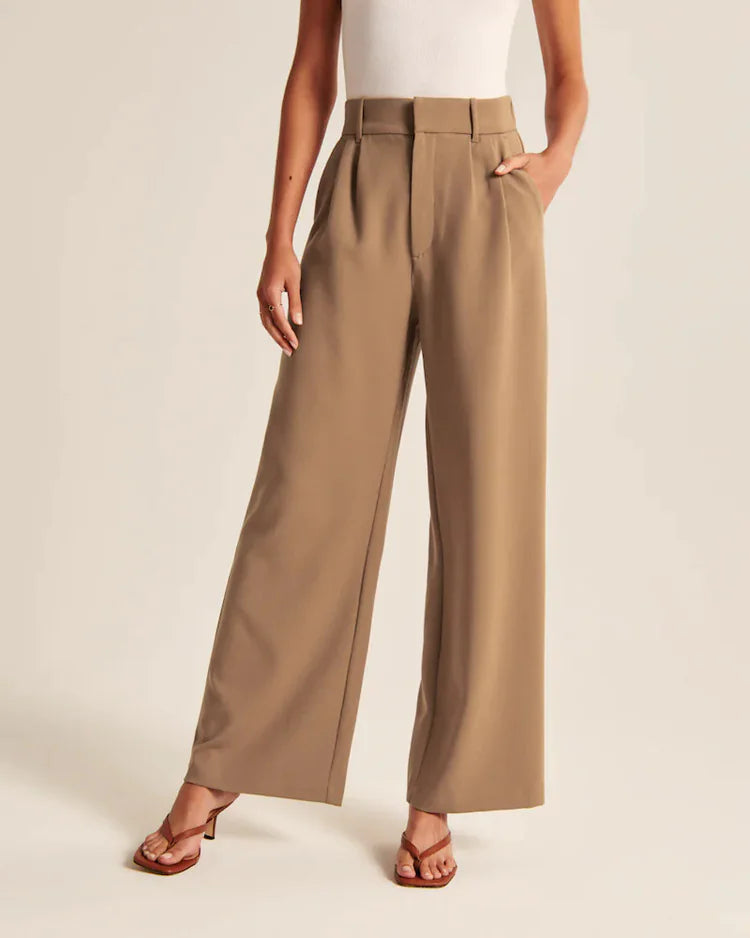 Wide-Leg Pant Suit- pant suit.. - StyleByMistique